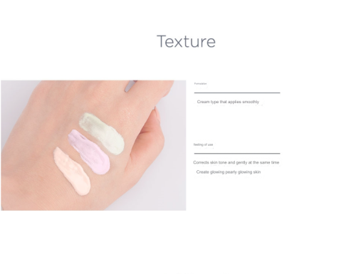 [KLAVUU] WHITE PEARLSATION Ideal Actress Backstage Cream SPF30 PA++ ORIGINAL/ MINT/ LAVENDER