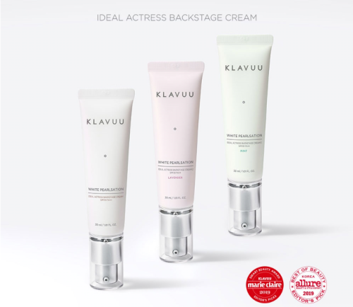 [KLAVUU] WHITE PEARLSATION Ideal Actress Backstage Cream SPF30 PA++ ORIGINAL/ MINT/ LAVENDER